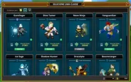 Trove Conta top !! todos os personagem level MAX !!