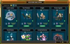 Trove Conta top !! todos os personagem level MAX !!