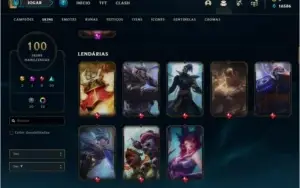 Conta lol nível +650,todos os campeões+Runeterra desdeo beta