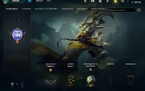 Conta FERRO 4 | -1PDL / Lol (League Of Legends) Elomoon