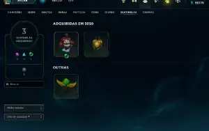 Conta FERRO 4 | -1PDL / Lol (League Of Legends) Elomoon