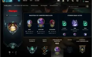Conta League of Legends 419 Skins
