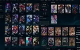 Conta League of Legends 419 Skins