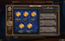 Conta HEARTHSTONE +418 lendárias (todas as cartas padrão)