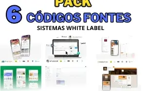 6 Códigos Fontes 2024 -  Atualizados White Label