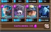 Conta Clash Royale - nv 10 - 5 lendárias - Highest 4110