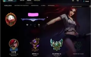 Conta League of Legends 150skin MMR Diamante 2