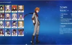 GENSHIN IMPACT - Diluc, Ganyu, Mona, Venti, Albedo,Tartaglia