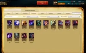 CONTA UNRANKED LV 30  / 1 º MD10  / 14 CHAMPS / 1 SKIN