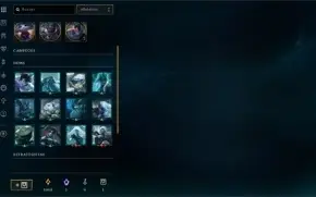 Conta LV 289 / 142 champs, 166 skins(17 lend, 3 ult, 1 mit)