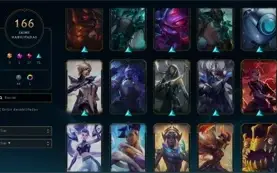 Conta LV 289 / 142 champs, 166 skins(17 lend, 3 ult, 1 mit)