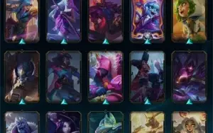 Conta LV 289 / 142 champs, 166 skins(17 lend, 3 ult, 1 mit)