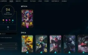 Conta League of Legends Full Acesso - 41 Champs e 24 Skins
