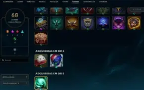 Conta League of Legends Full Acesso - 41 Champs e 24 Skins