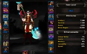 Druida Duelista (362 -415 PVP) - Modo desafio WOD e mais
