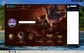 Conta Bronze 4, 45 champz, 3 skins ( Rumble super galatico)