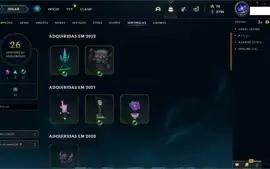 Conta - Diamante 3 - 716 Skins