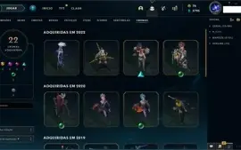 Conta - Diamante 3 - 716 Skins