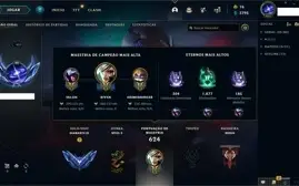 Conta - Diamante 3 - 716 Skins