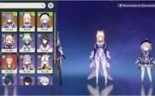 Ayaka + Kokomi + Keqing + Qiqi e Arco de Amos