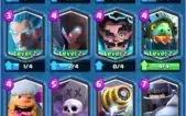 Clash royale conta level 13, 6 lendárias lvl 3