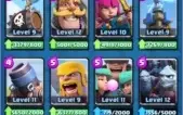 Clash royale conta level 13, 6 lendárias lvl 3