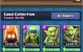 Clash royale conta level 13, 6 lendárias lvl 3