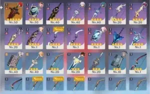 Vendo conta genshin ar35 com quatro 5* e uma arma 5*