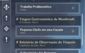 Vendo conta genshin ar35 com quatro 5* e uma arma 5*