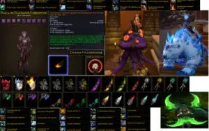 Conta de wow com mage tower de dh e monk