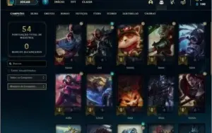 Conta prata 2 com 4 skins epicas e 25 champs