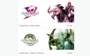 vendo conta de Guild Wars 2 com duas expansão 