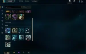 Conta lol platina 1