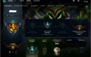 Conta lol platina 1