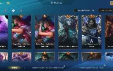 Conta com mais de 440 skins.