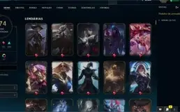 Vendo conta de lol (valor DESAPEGO)