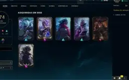 Vendo conta de lol (valor DESAPEGO)