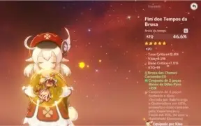 Conta AR42 - Klee e Childe, vários personagens e armas 4*