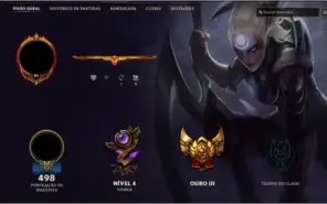 Conta League of  Legends