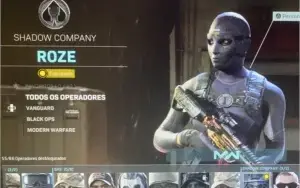 Conta Warzone Roze