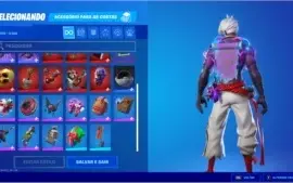 Conta Fortinite + Passe de batalha ativo + 1250 v bucks