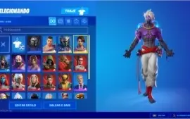 Conta Fortinite + Passe de batalha ativo + 1250 v bucks