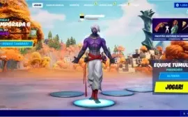 Conta Fortinite + Passe de batalha ativo + 1250 v bucks