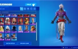 Conta Fortinite + Passe de batalha ativo + 1250 v bucks