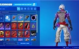Conta Fortinite + Passe de batalha ativo + 1250 v bucks