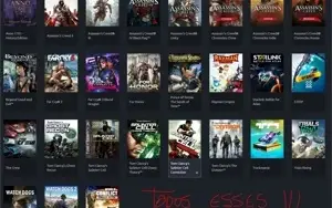 Contas Steam+Epic Games+Origin+Uplay por 1 preço só