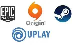 Contas Steam+Epic Games+Origin+Uplay por 1 preço só