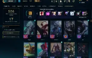 Ouro 3 com TODOS os champs e 152 Skins ( JG / ADC / MID )