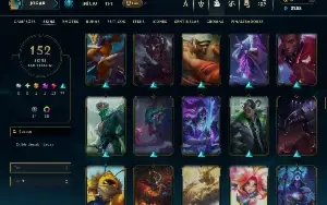 Ouro 3 com TODOS os champs e 152 Skins ( JG / ADC / MID )