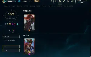 Ouro 3 com TODOS os champs e 152 Skins ( JG / ADC / MID )